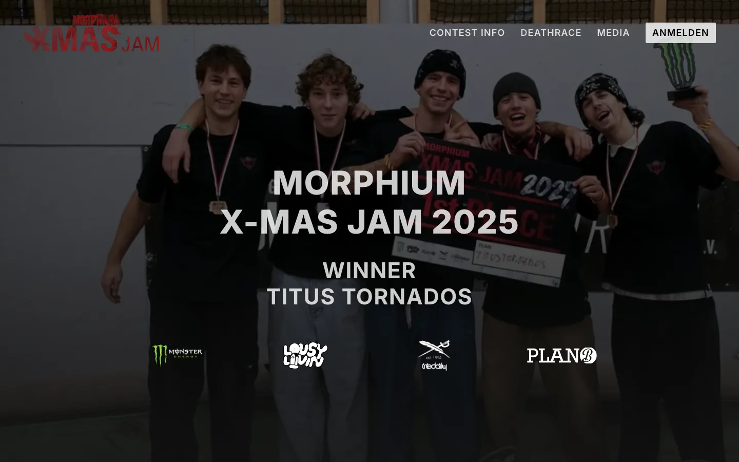 X-Mas Jam – Desktop-Ansicht