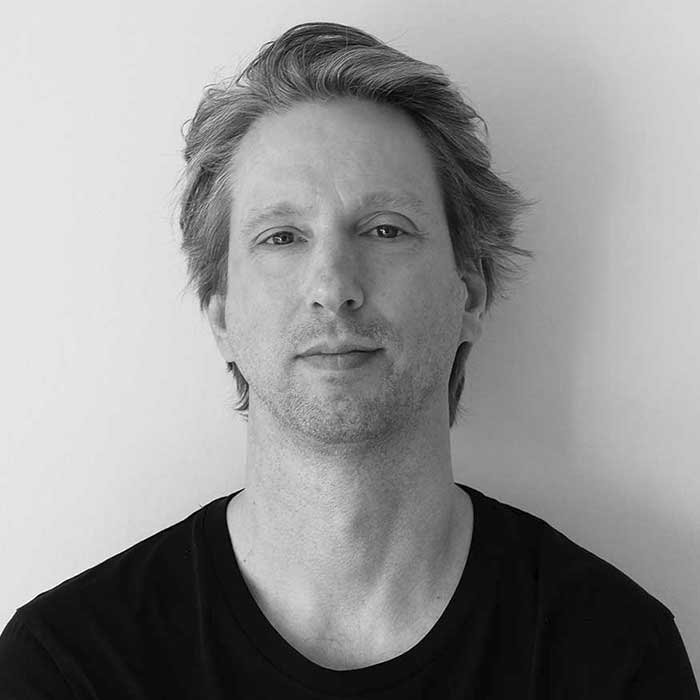 Karl knoop portrait black white