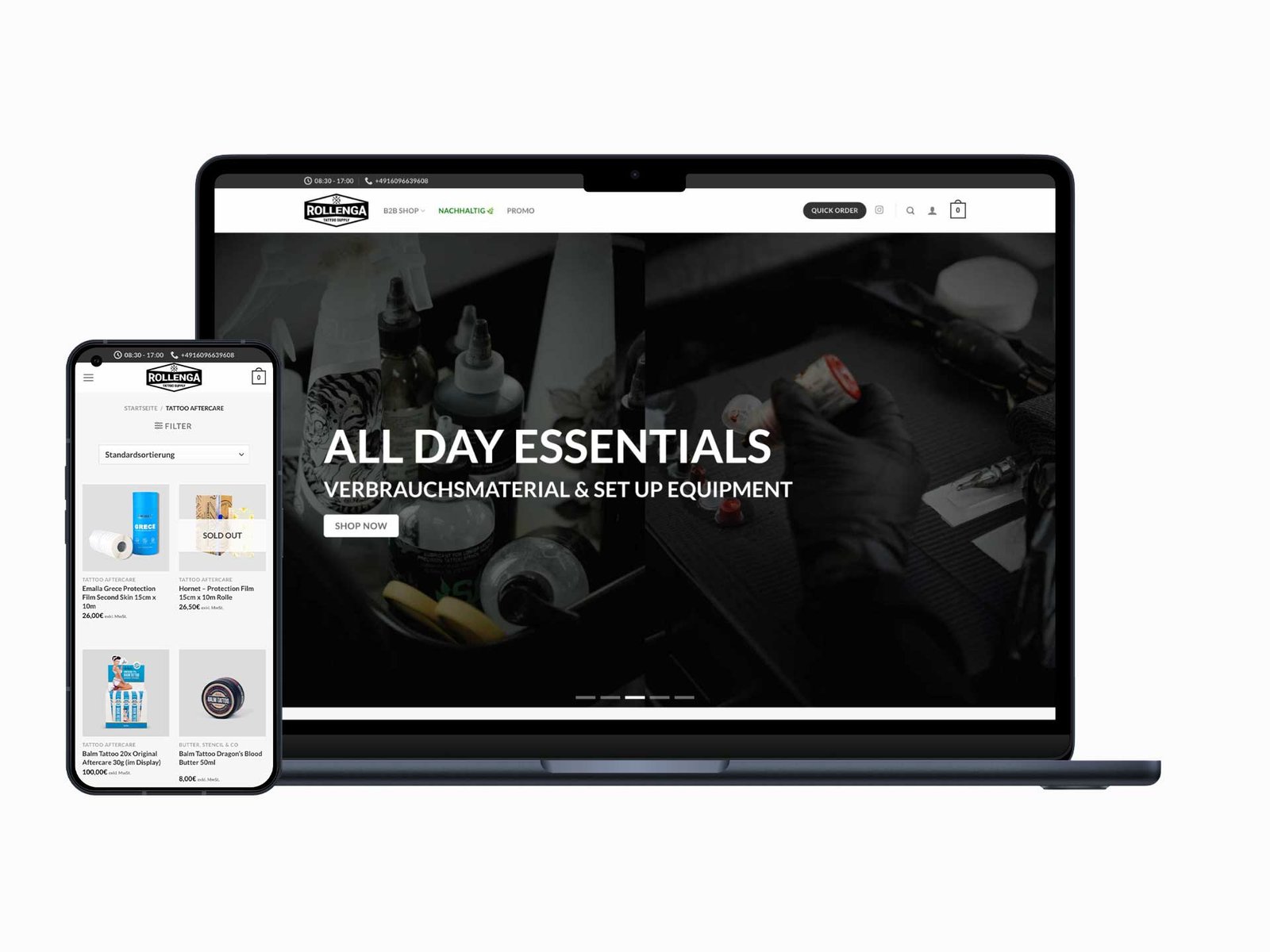 Rollenga portfolio neu
